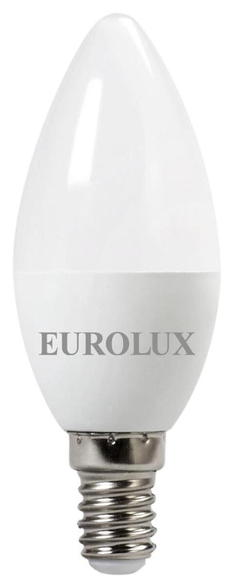 Лампа светодиодная EUROLUX LL-E-C37-7W-230-4K-E14 — Фото 1