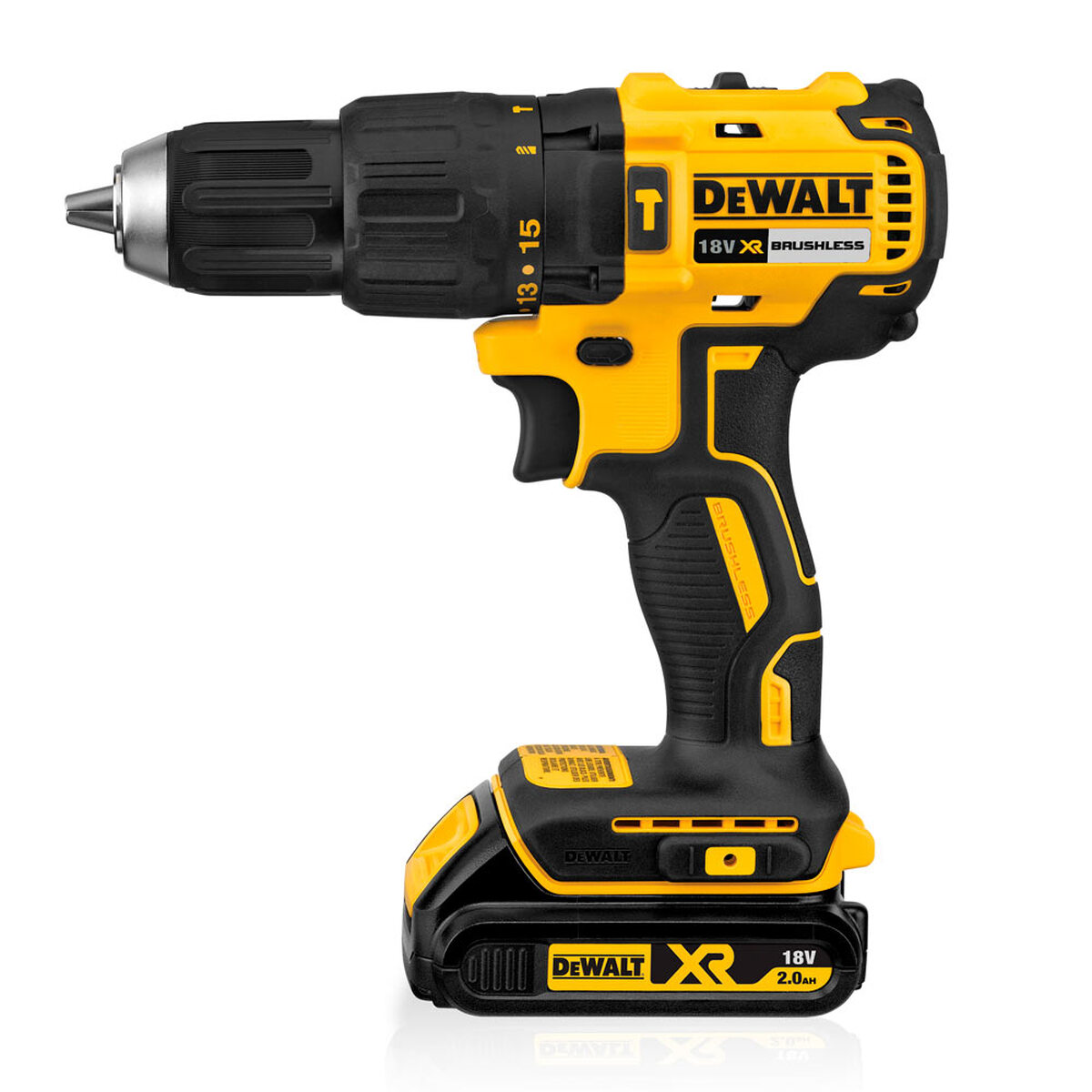 Аккумуляторная дрель-шуруповерт DeWalt DCD778D2T ударная — Фото 1