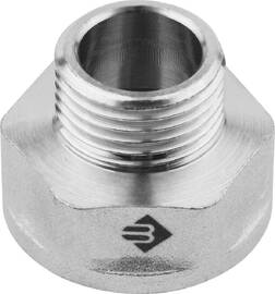 ЗУБР 3/4″ х 1/2″, удлиненный переходник (51283-3/4-1/2)