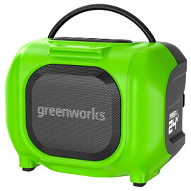 Аккумуляторная система акустическая беспроводная Greenworks GPT-MNBS (без акк, без з/у) — Фото 1